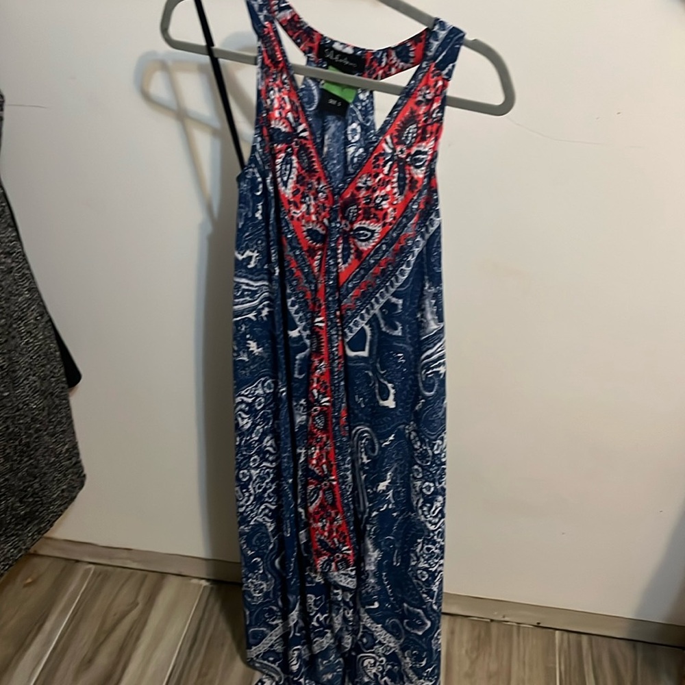 Bandana flowing dress beach, vacation, cruise, festival